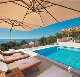 3 bedroom villa with pool and sea views Hvar island sleeps 6